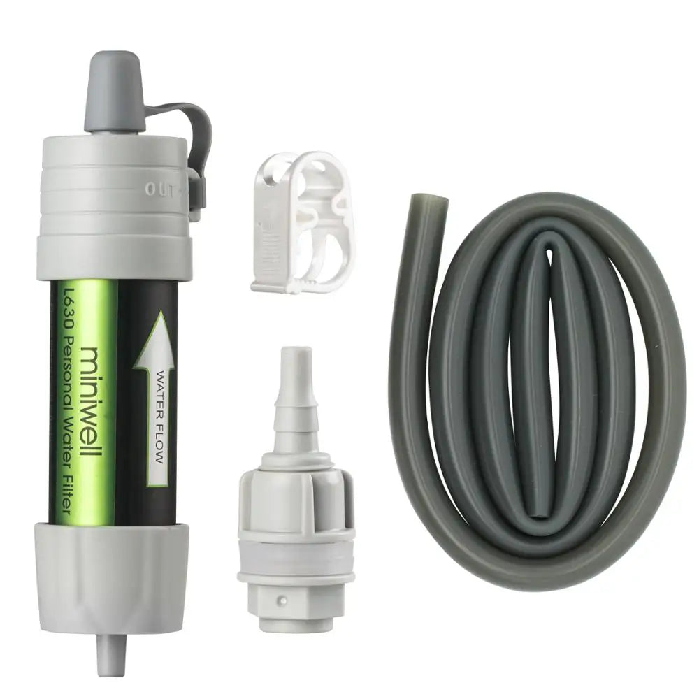 L630 Personal Camping Water Filter Straw For Survival And Emergencies