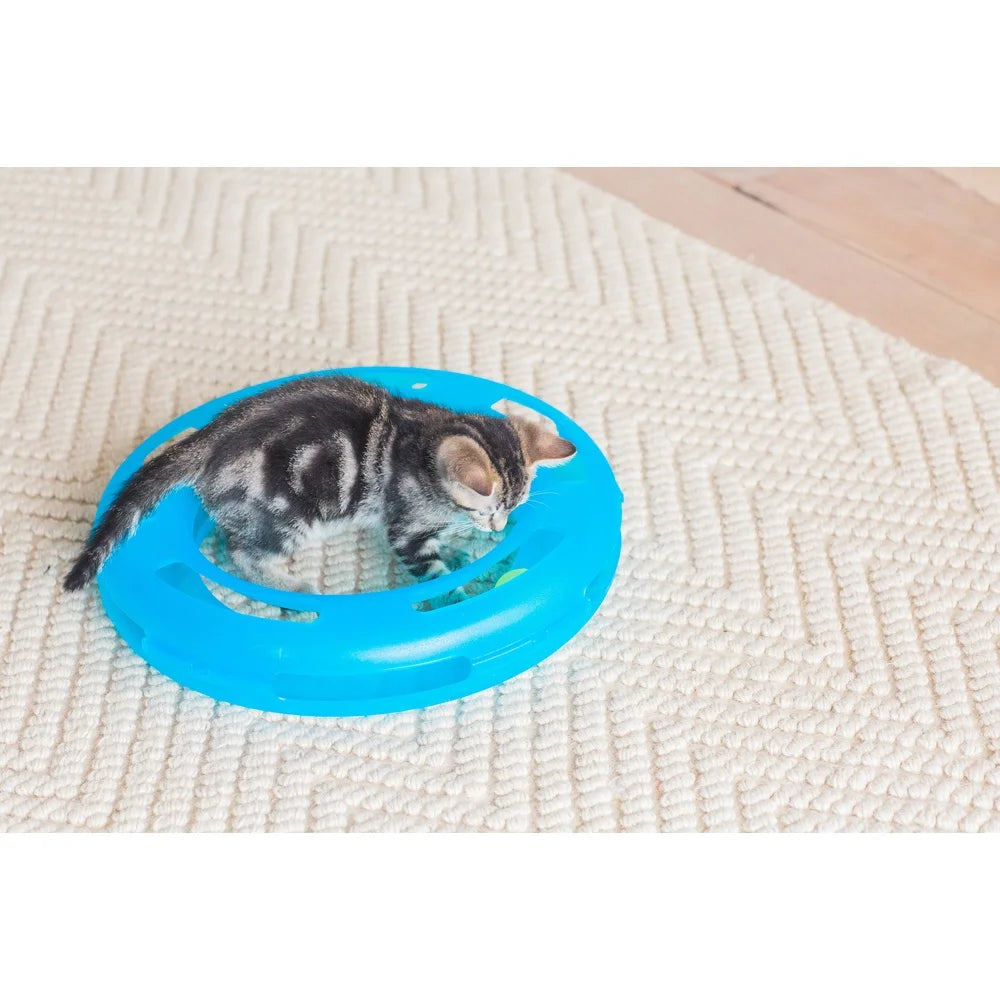Crazy Circle Cat Toy For Interactive And Solo Play