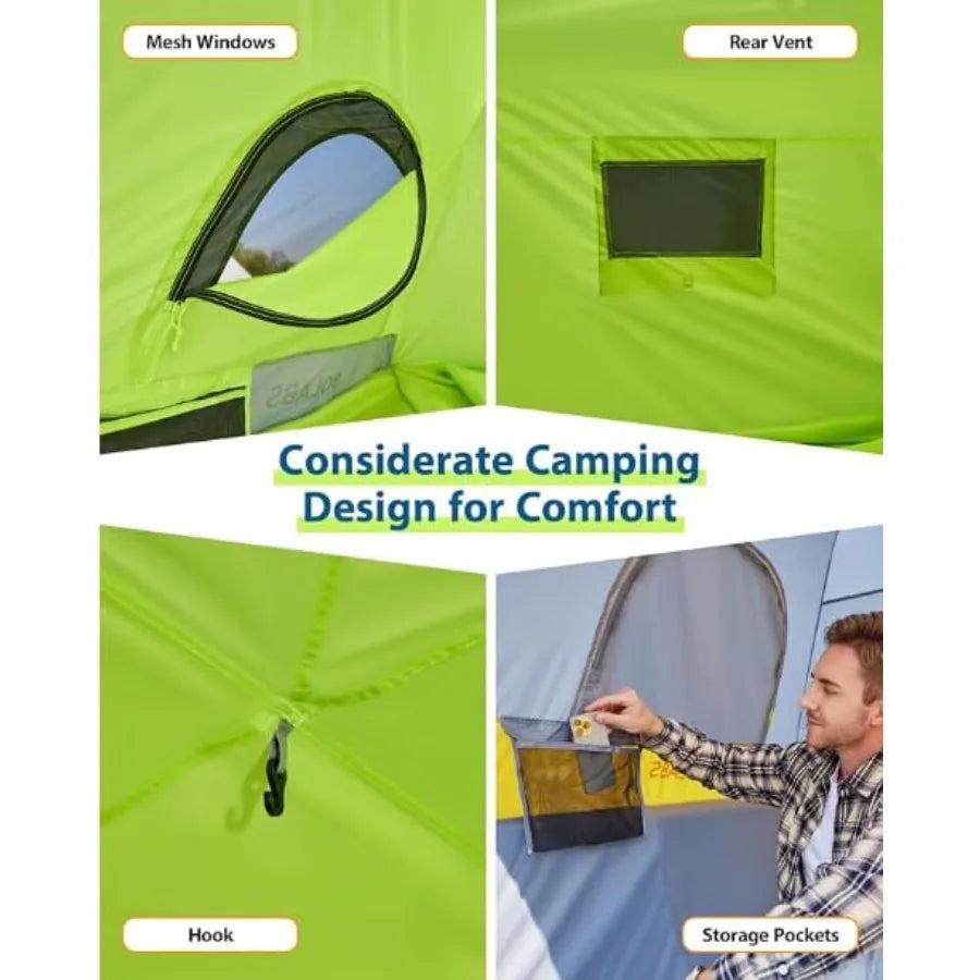 Truck Bed Tent for Two-Person Portable Waterproof Durable
