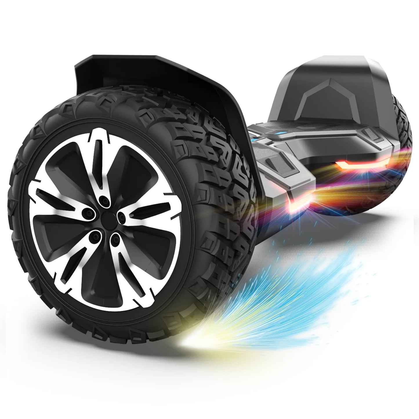 All Terrain Hoverboard UL2272 Certified Bluetooth Speakers LED Lights