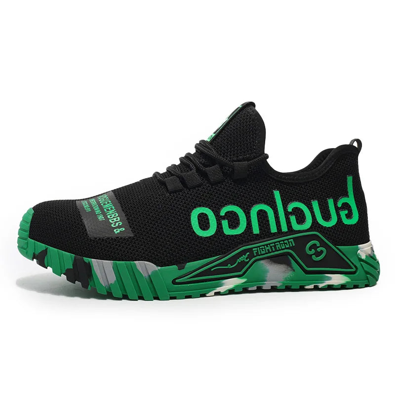 NONE Soft Sole Anti Smash Puncture Safety Shoes