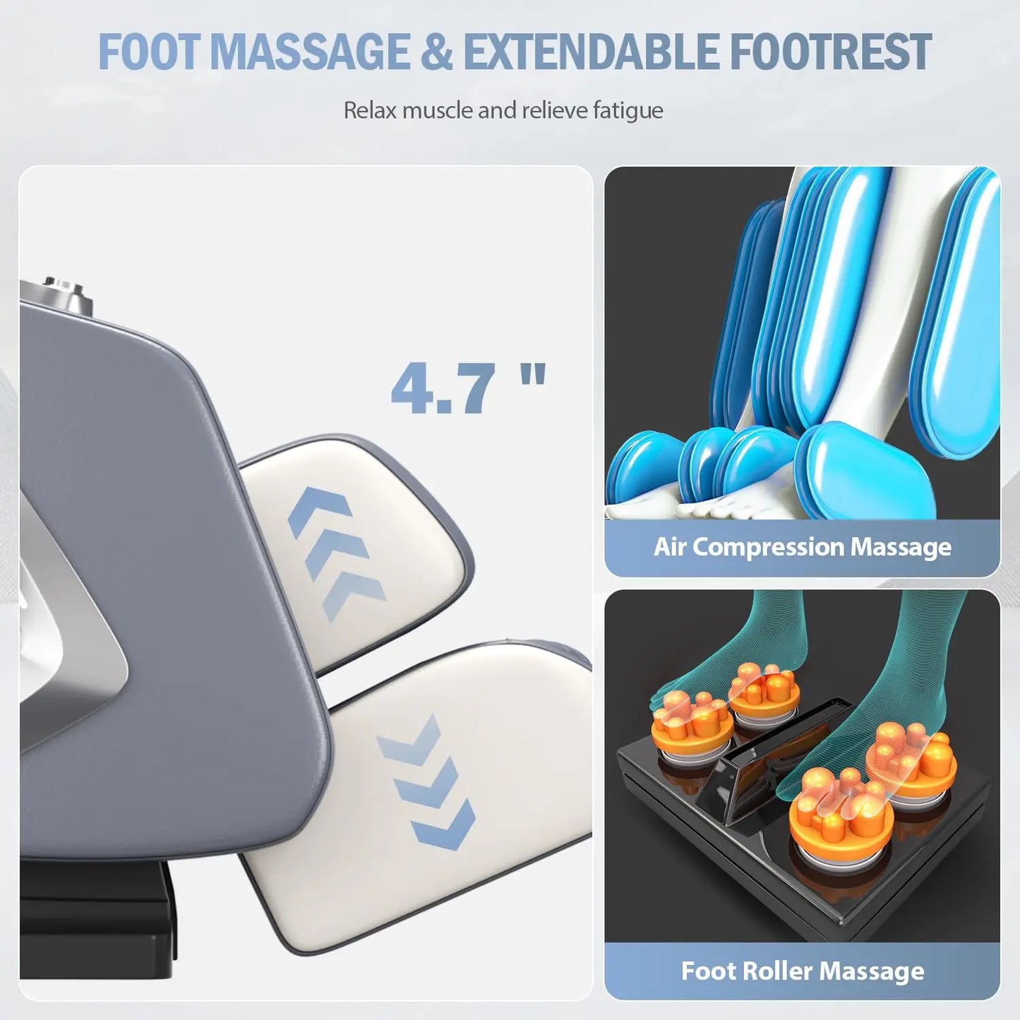 Full Body Massage Chair With Zero Gravity Recline And Heating
