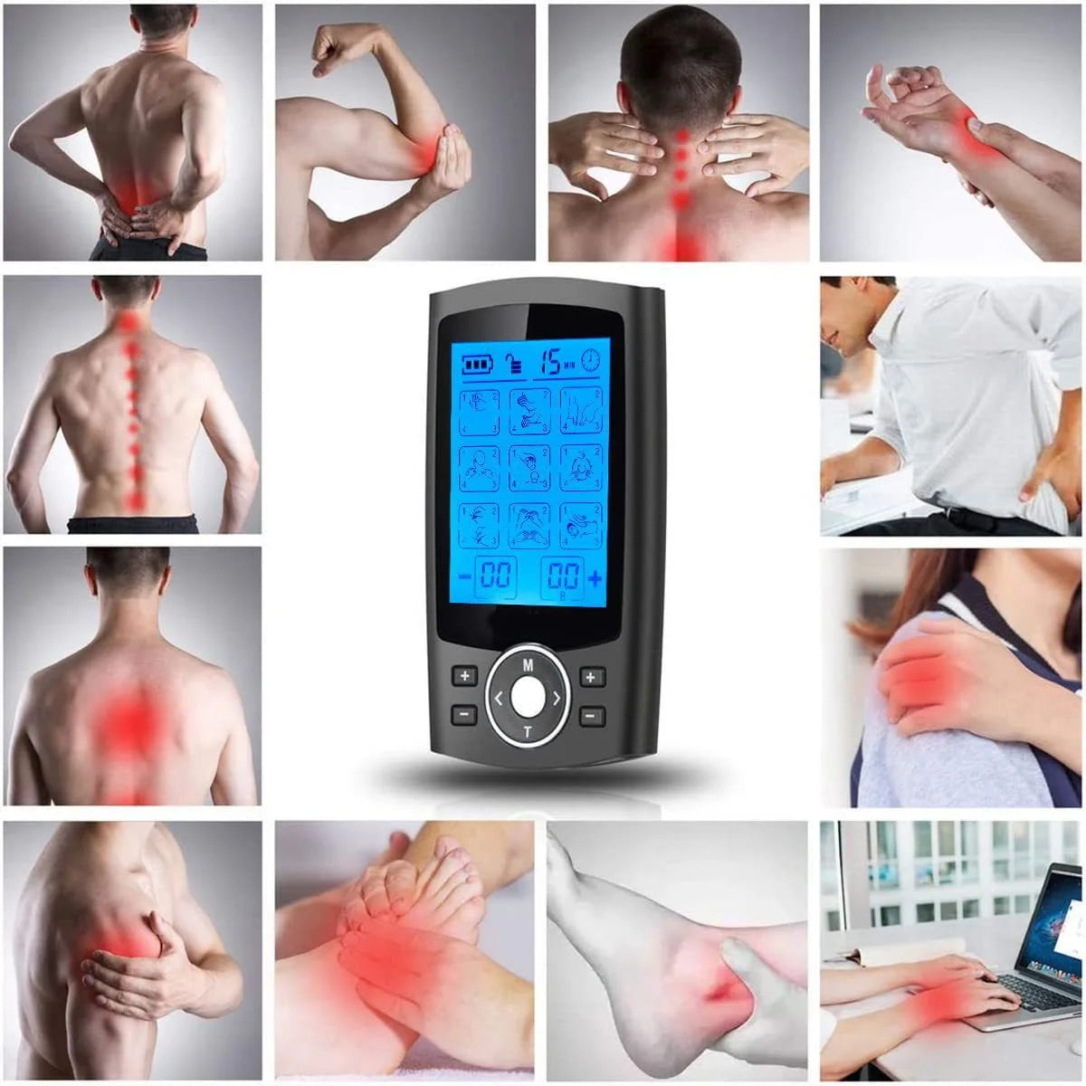 Electric Muscle Stimulator With 36 Mode EMS Acupuncture Massage