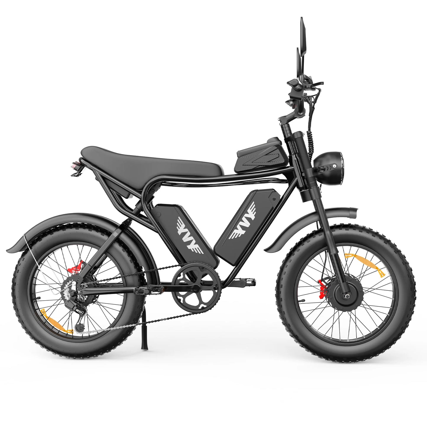 YVY Q20PRO Dual Motor Electric Bike 2000W 52V 40Ah