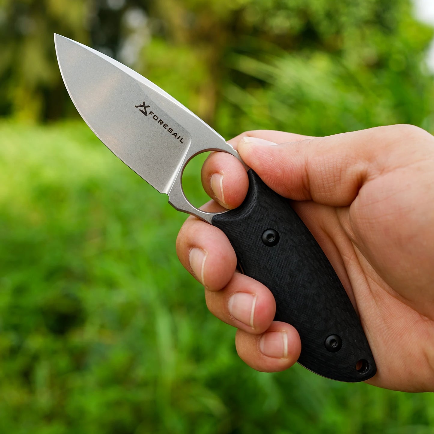 Fixed Blade Knife with Kydex Sheath.3.75in DC53 Blade EDC Camping Fixed Blade Knife with G10 Handle.Outdoor Tool EDC