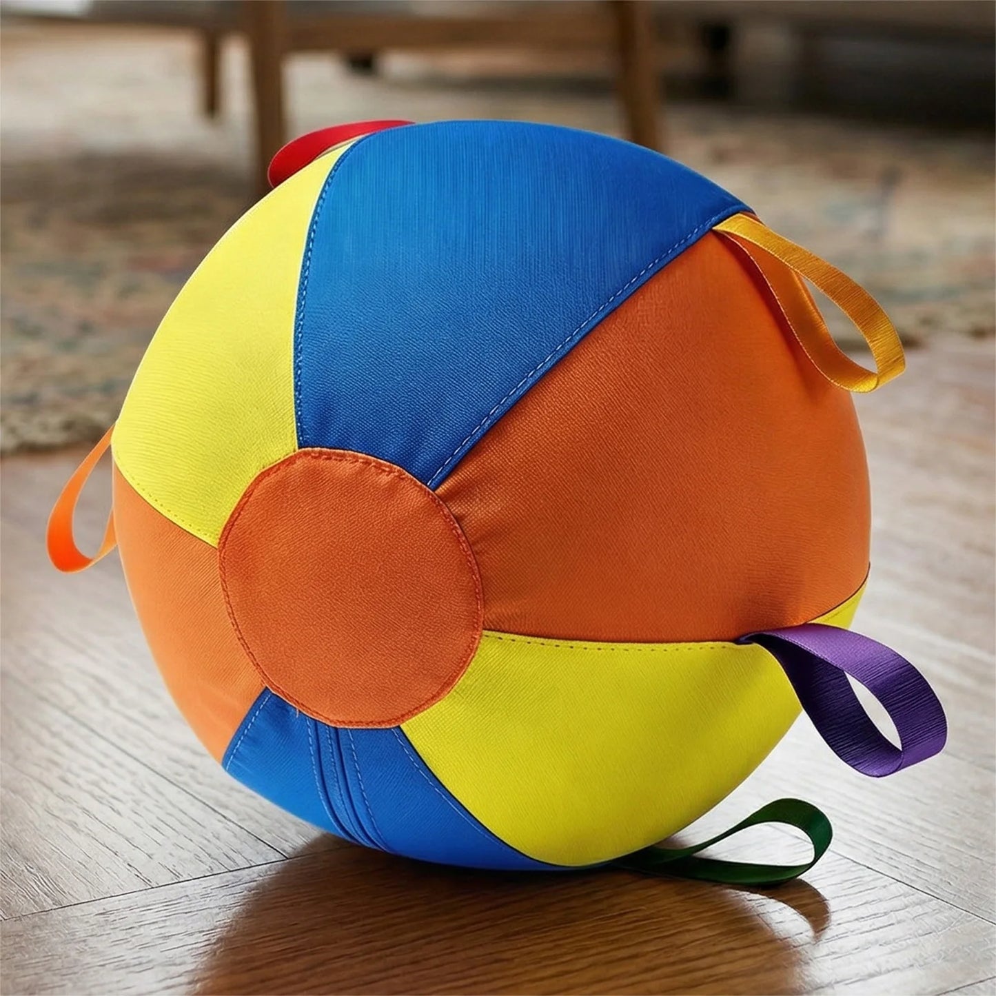 Calming Jumbo Ball with Straps Set Giant Herding Ball Inflatable Big Ball for Outdoor Pets Horse Shepherd Large Small Dog