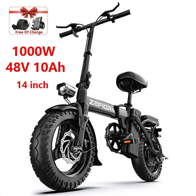 ZEFIORA V12 Electric Bike For Adults With Brushless Motor