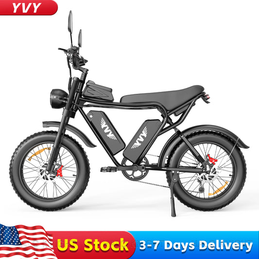 YVY Q20PRO Dual Motor Electric Bike 2000W 52V 40Ah