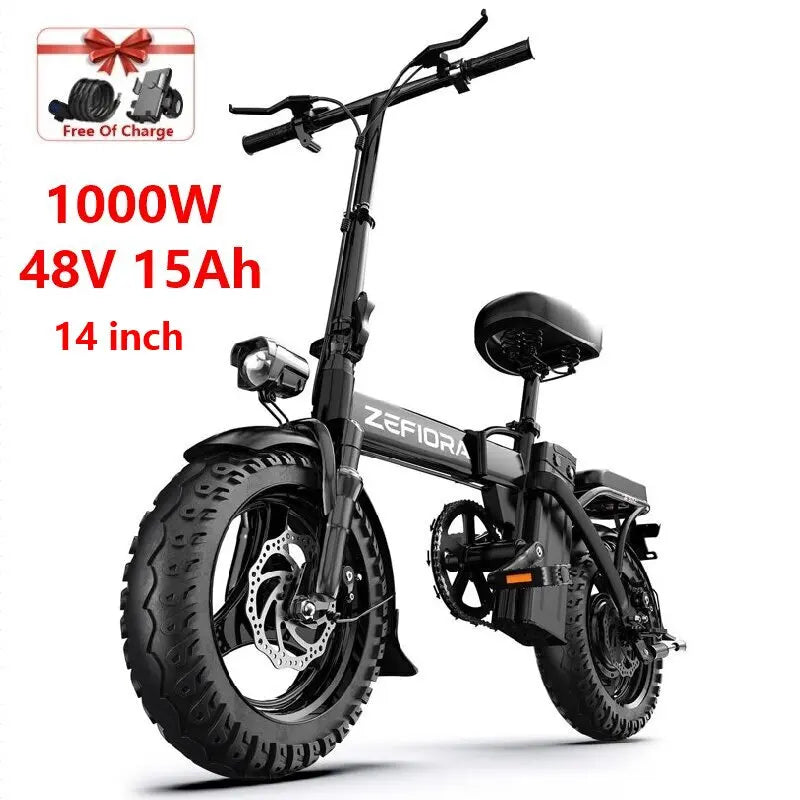 ZEFIORA V12 Electric Bike For Adults With Brushless Motor
