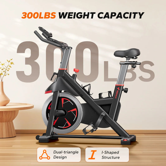 MERACH S38 Indoor Cycling Bike With Magnetic Resistance And App