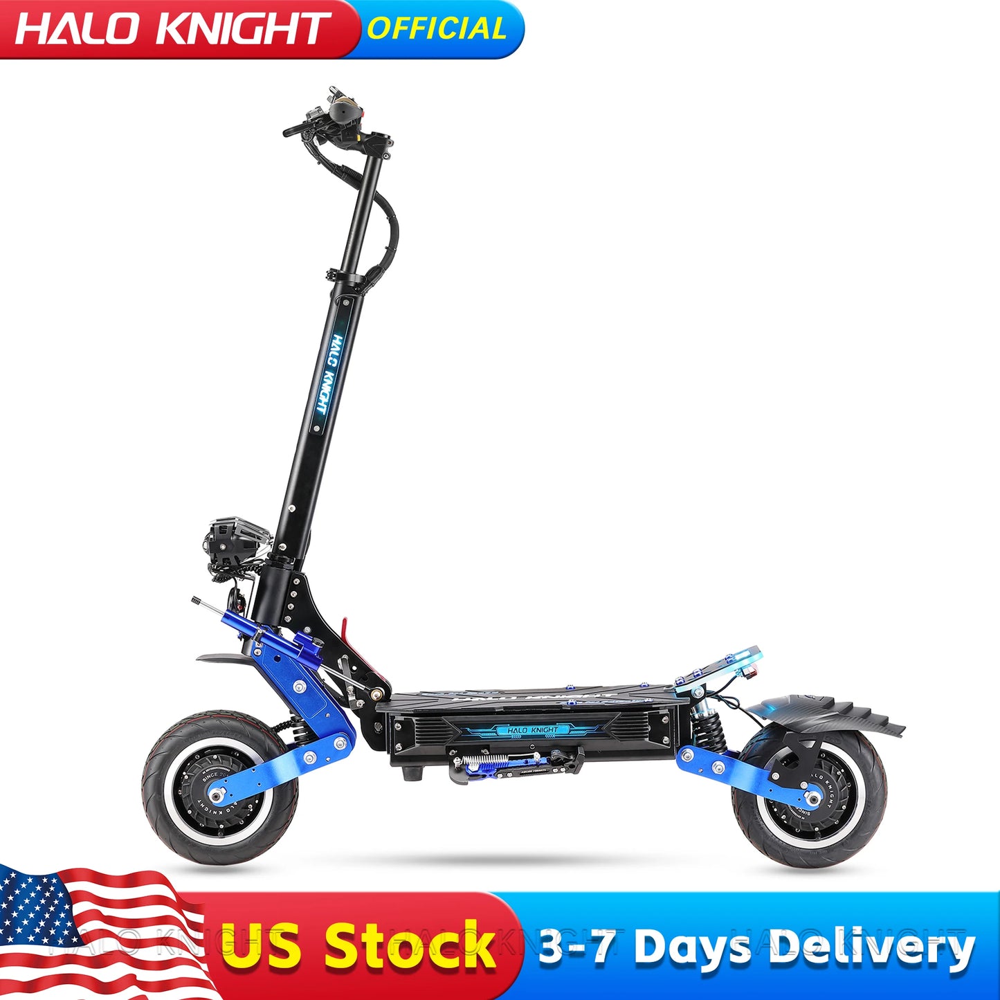 Halo Knight T108Pro Electric Scooter 6000W Dual Motor 95kmh