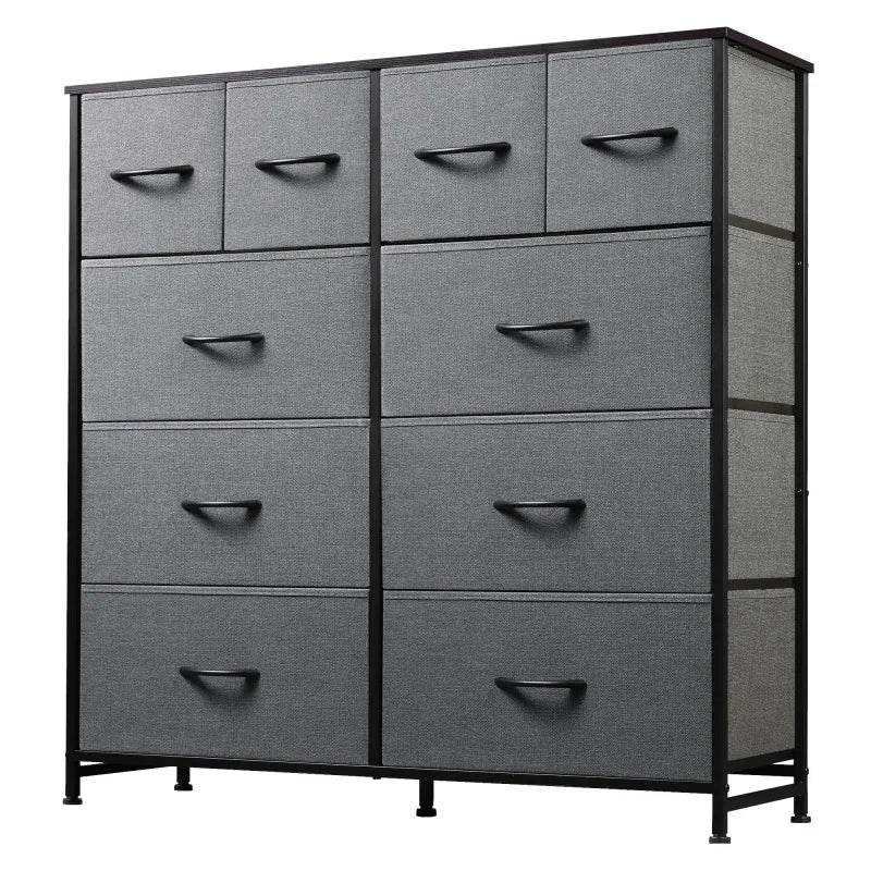 GALAXHERO Dresser With Fabric Drawers Storage Cabinet