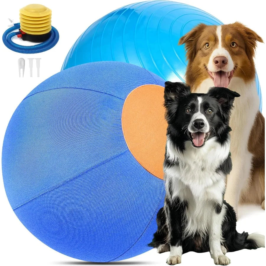 Giant Herding Ball for Dogs Inflatable Heavy Duty Ox Cover