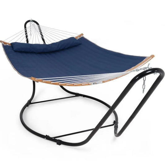 Outdoor Free Standing Hammock With Heavy Duty Stand