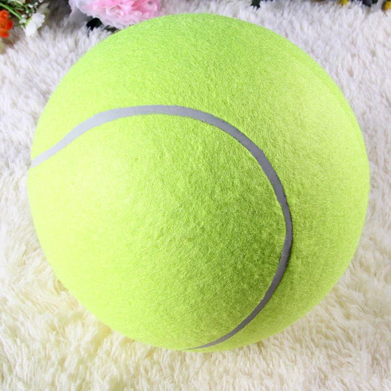 Shunmaii Tennis Ball Dog Chew Toy Interactive Outdoor