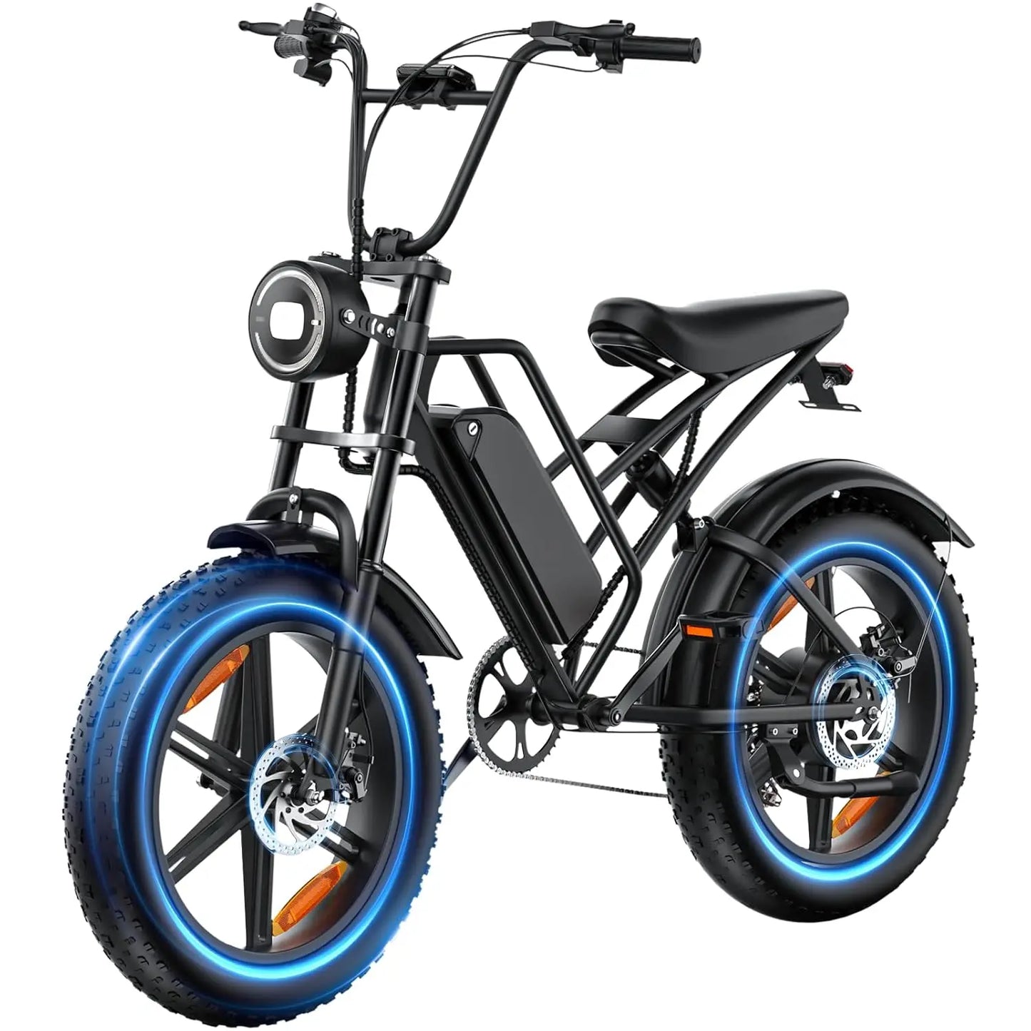 Electric Fat Tire Mountain Bike With 500W 750W 1500W Motor