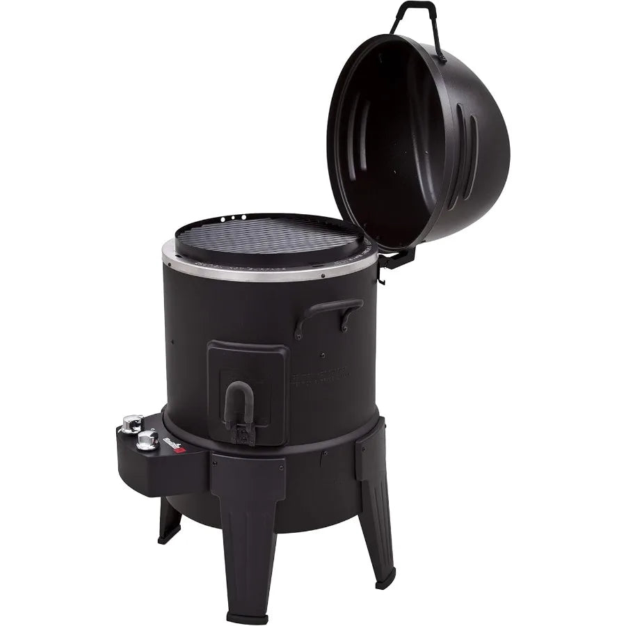 Charbroil The Big Easy TRUInfrared 3in1 Smoker Roaster Gas Grill Black 14101550