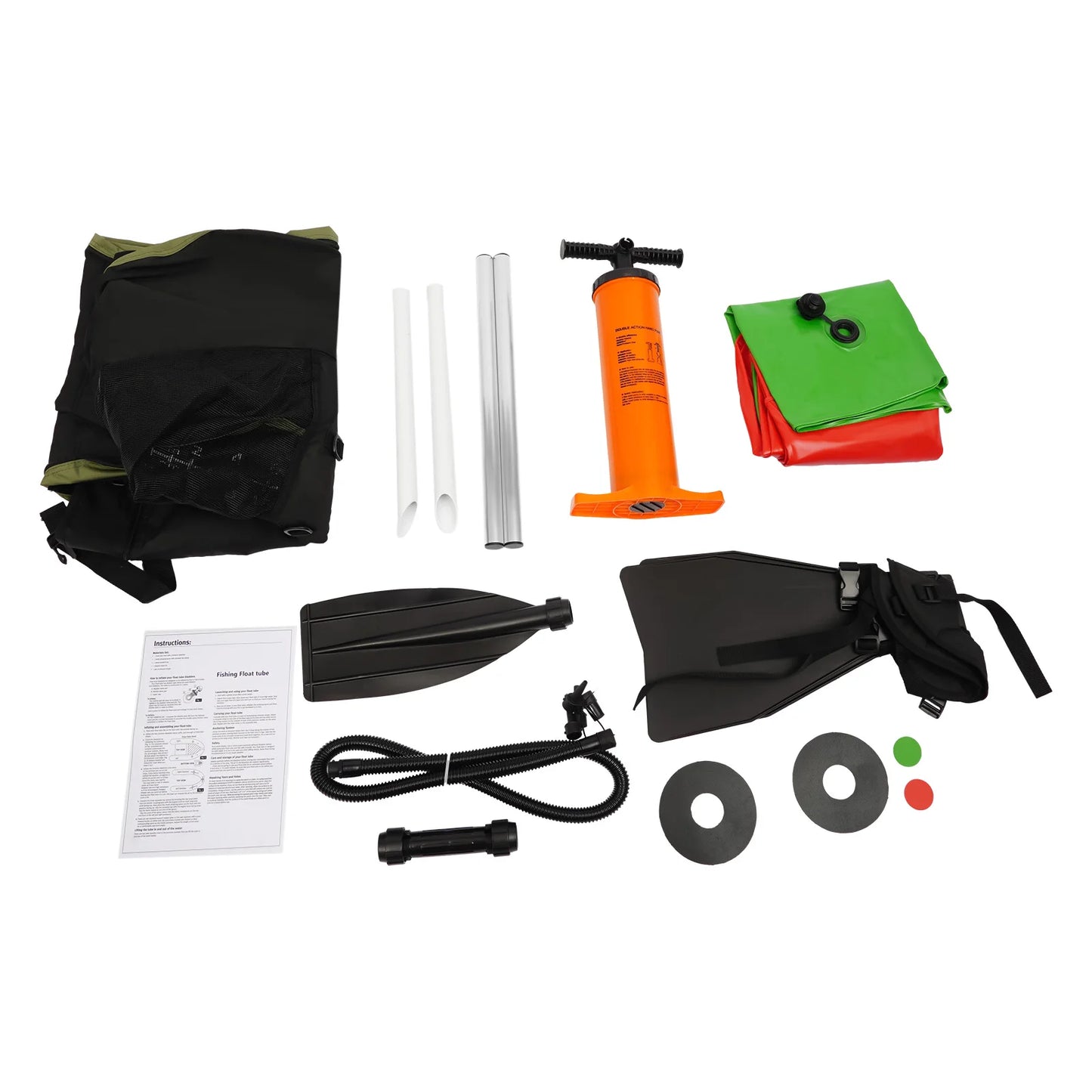 Inflatable Fishing Boat Portable Oxford Cloth Rafting Boat