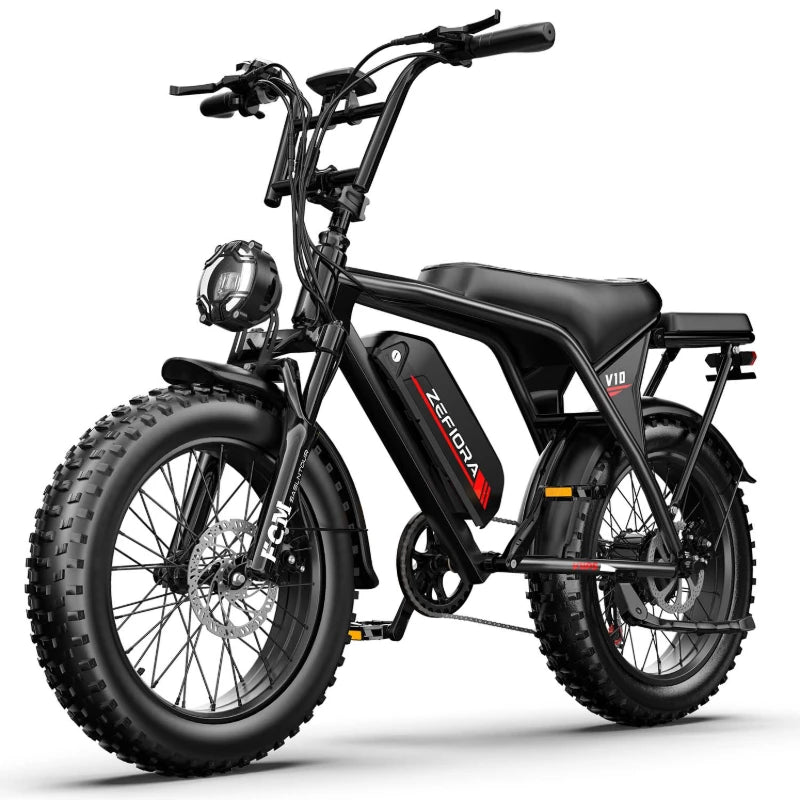 ZEFIORA V12 Electric Bike For Adults With Brushless Motor