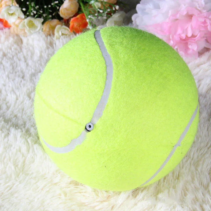 Shunmaii Tennis Ball Dog Chew Toy Interactive Outdoor