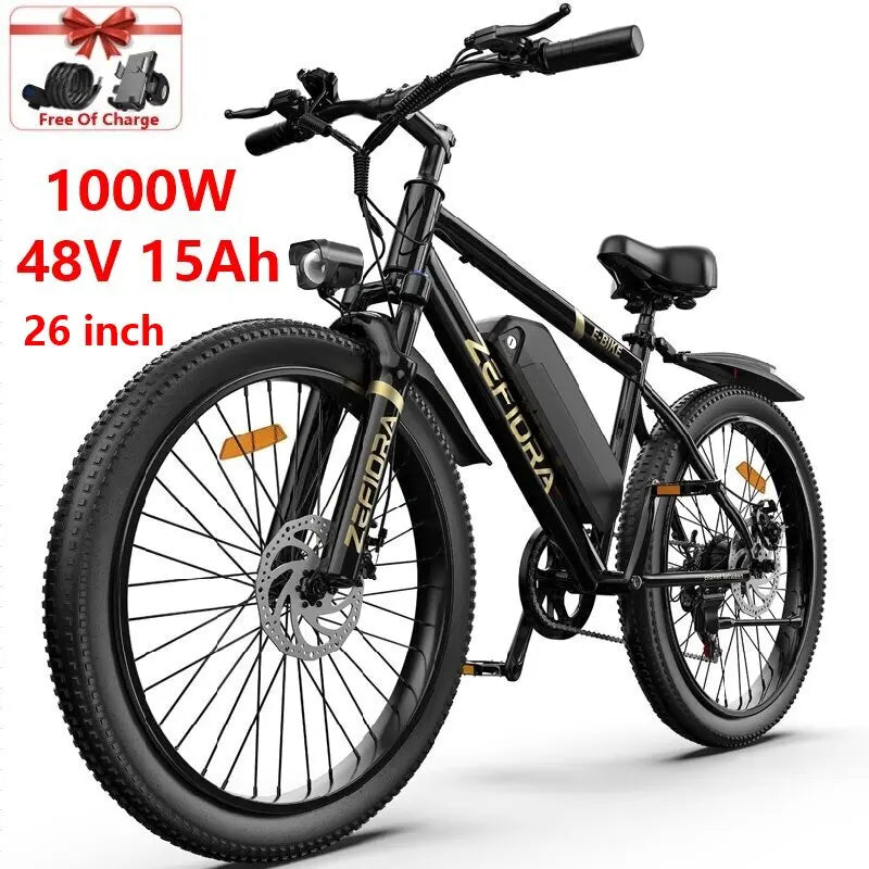 ZEFIORA V12 Electric Bike For Adults With Brushless Motor