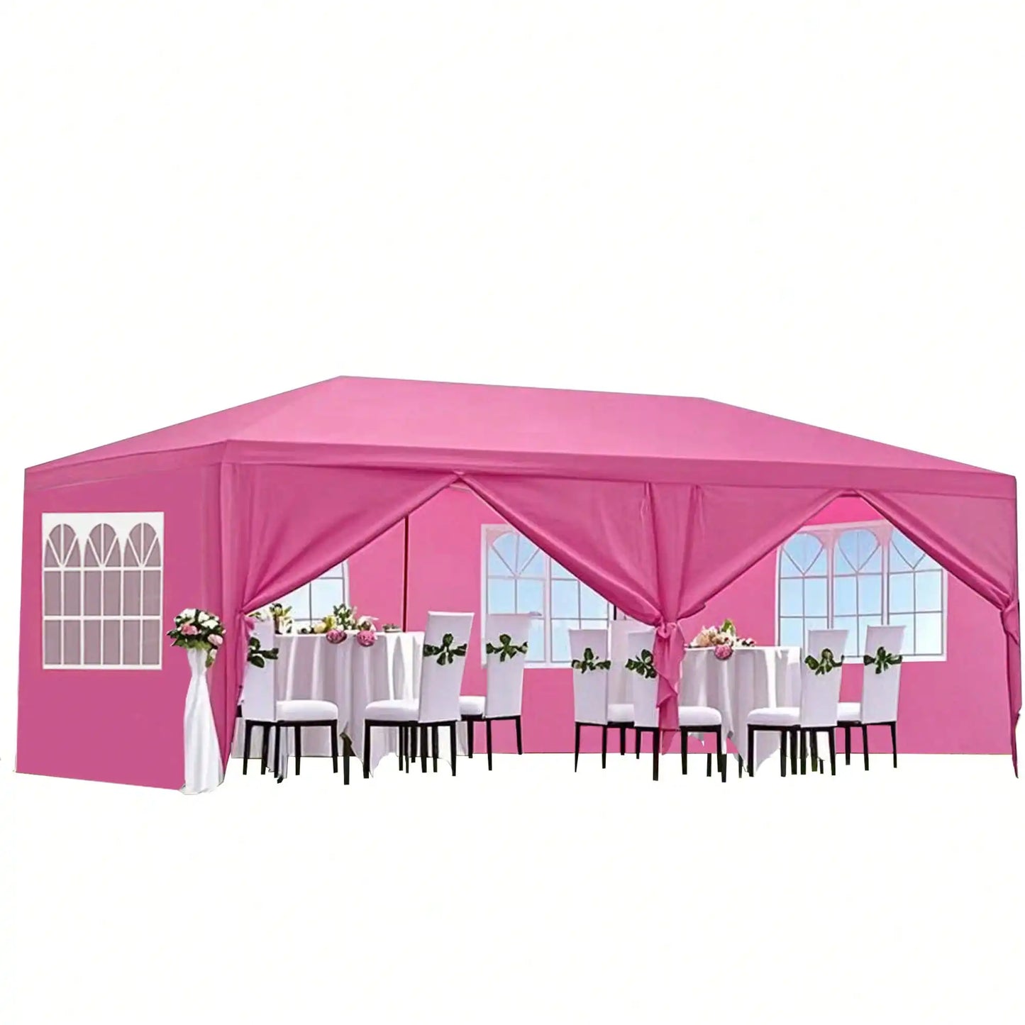 Wedding Canopy Tent Gazebo With Removable Sidewalls Outdoor BBQ