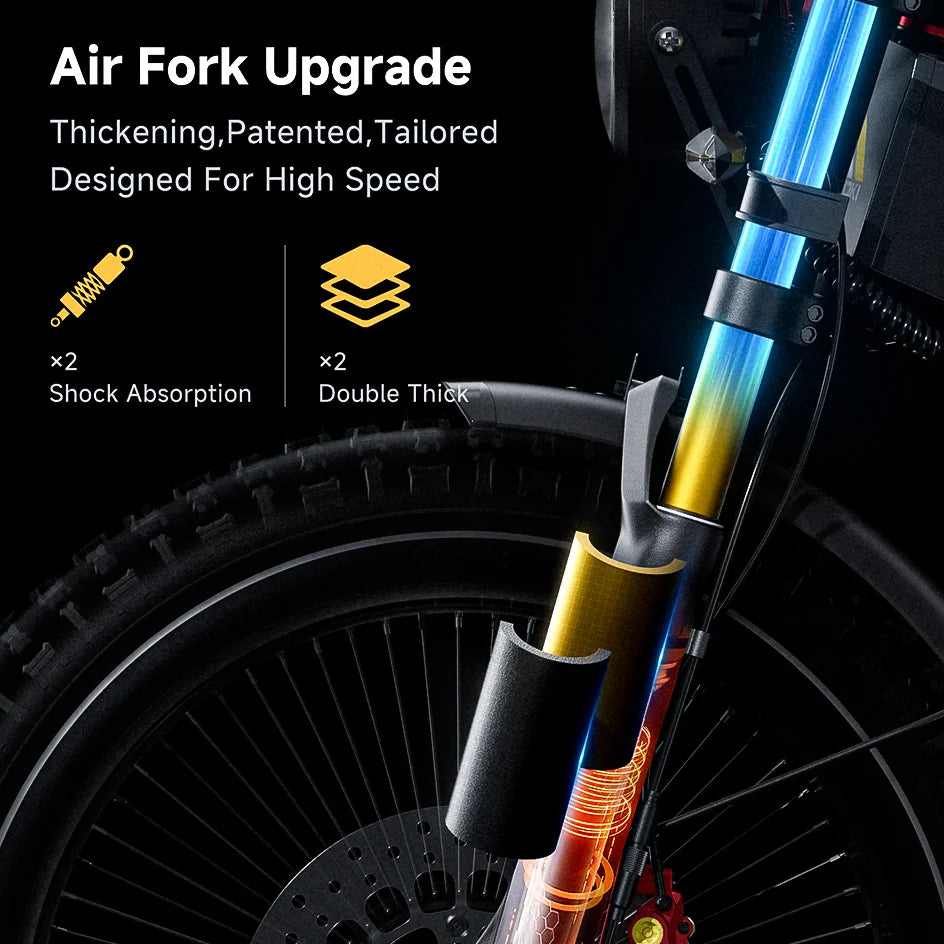 Electric Bike 6000W AWD Fat Tire High Torque Performance