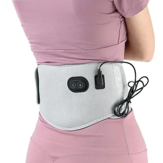 USB Electric Heating Waist Warmer Back Pad For Support