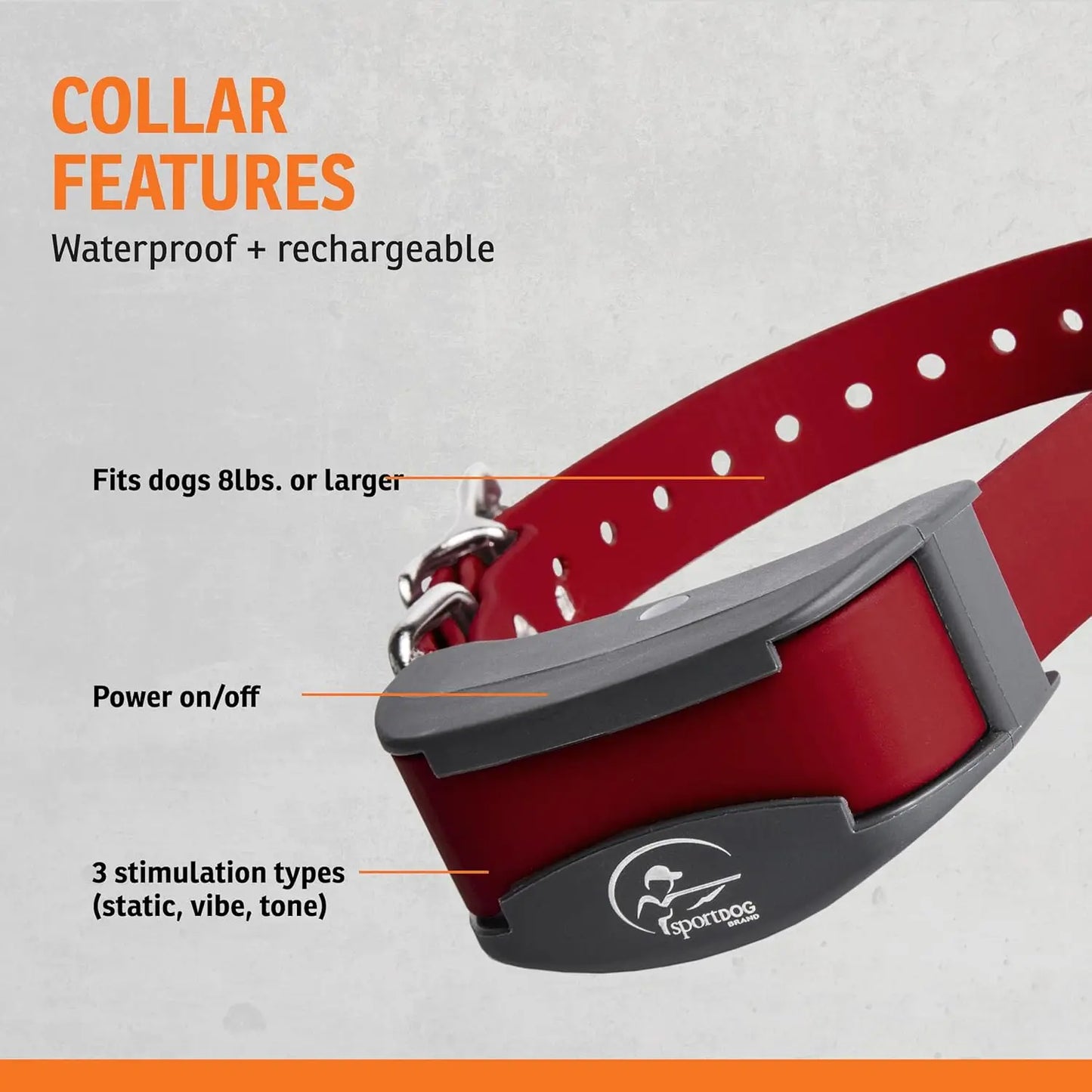 Brand FieldTrainer 425XS Add-A-Dog Collar for Stubborn Dogs - Additional, Replacement, or Extra Collar for Your Remote