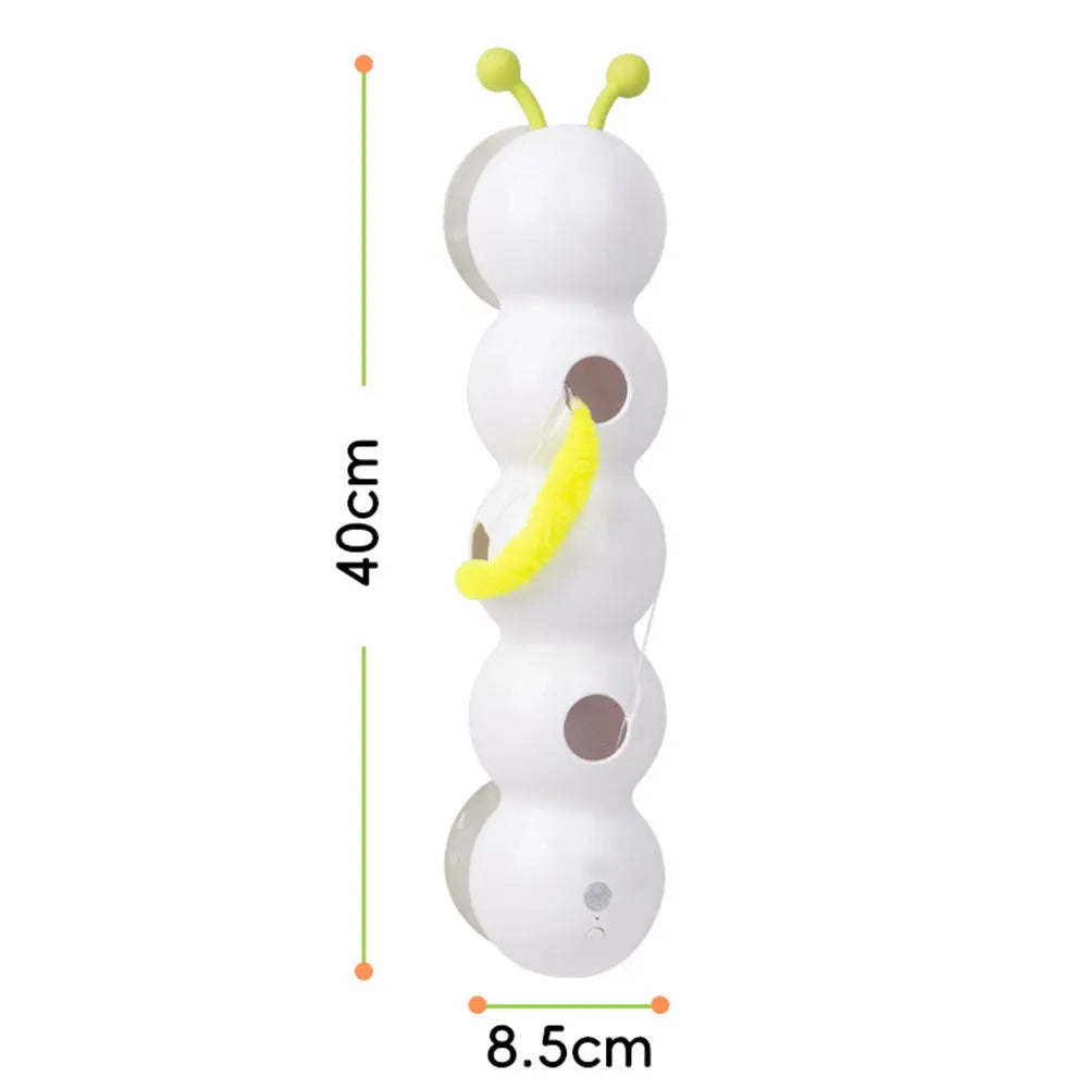 APWIKOGERCN Caterpillar Interactive Cat Toy With Tail