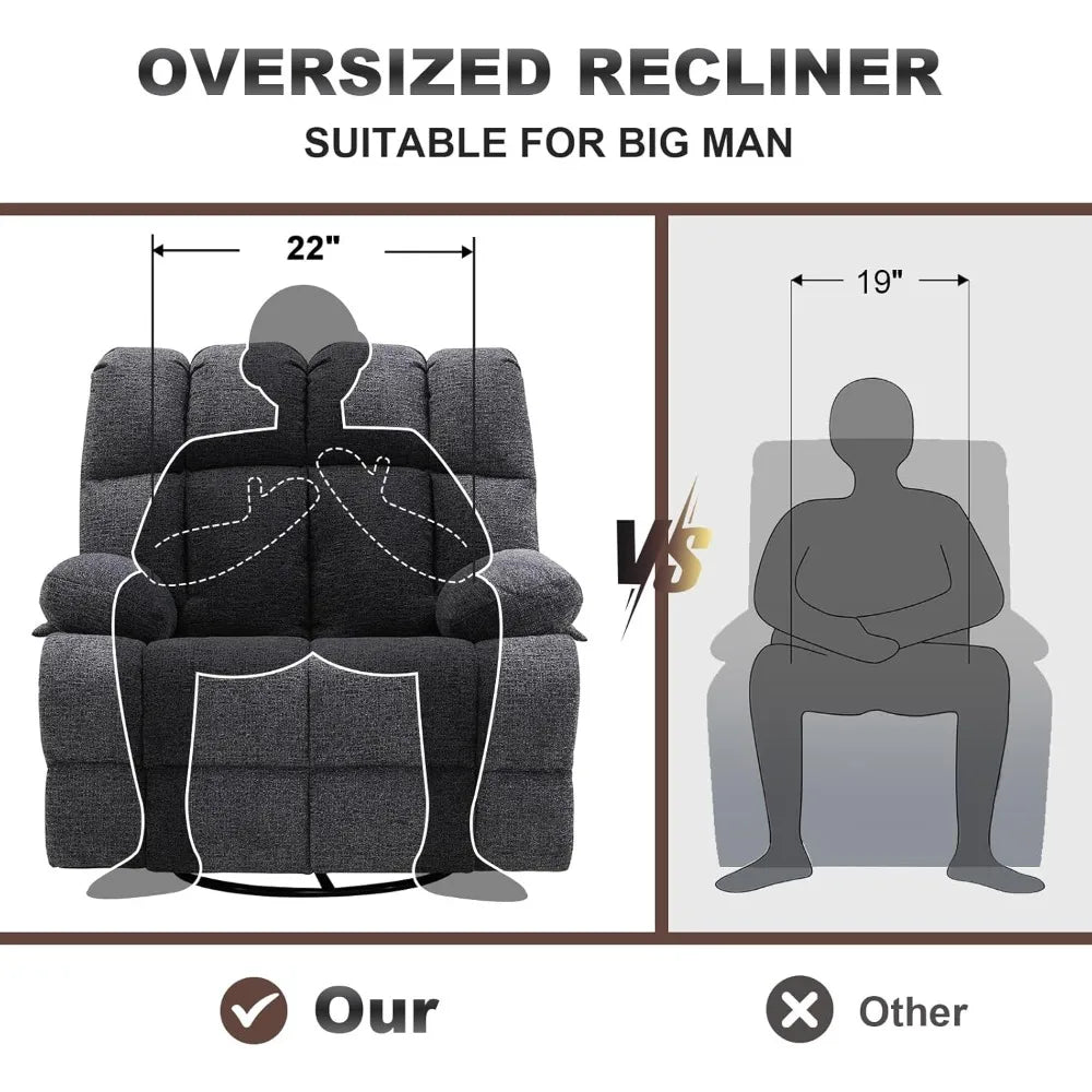 Extra Wide Recliner Chair For Big Man