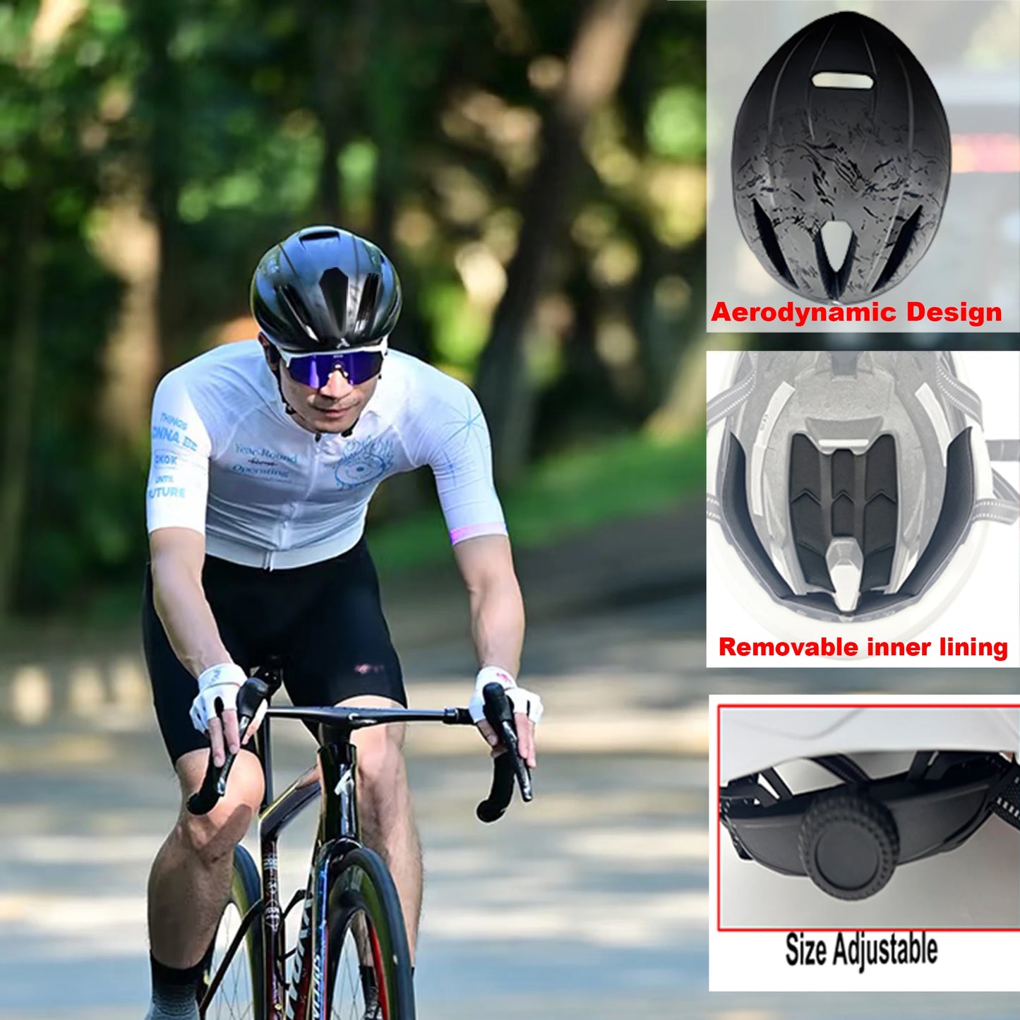 ARTOROO Ultralight Aero Road Bike Helmet For Adults