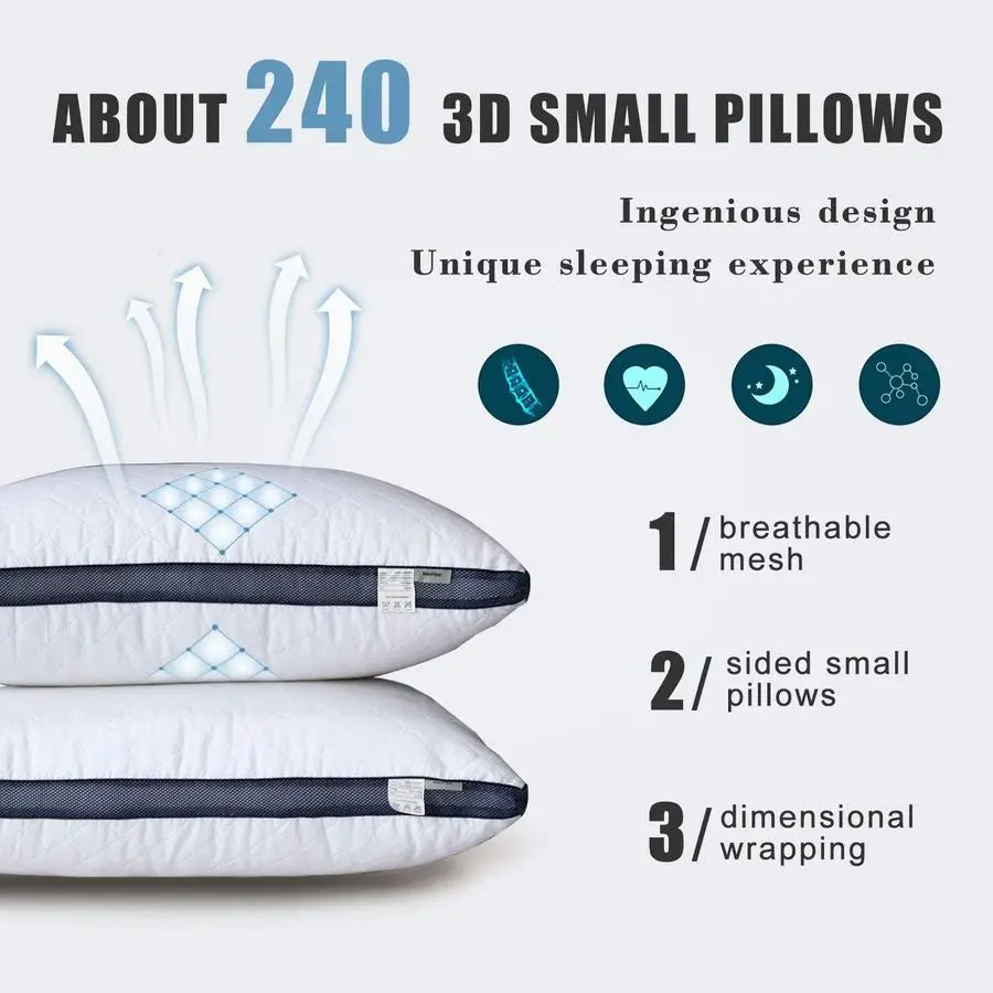 Pillows For Sleeping Two Pack Luxury Hotel Pillows