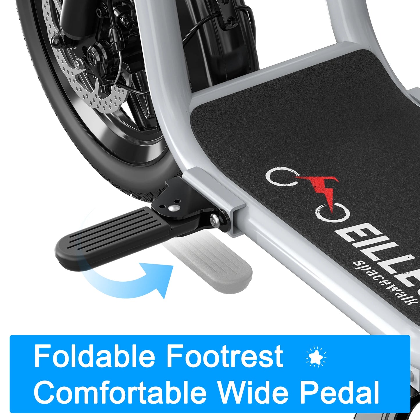 EILLEO SPACEWALK 36V Electric Scooter With Adjustable Seat And Brakes