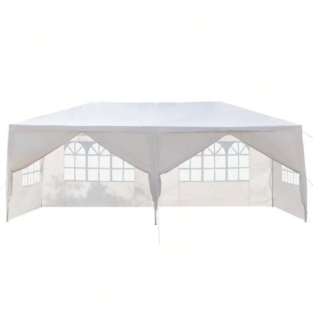 NONECN Wedding Canopy Tent Outdoor Gazebo With 6 Removable Sides