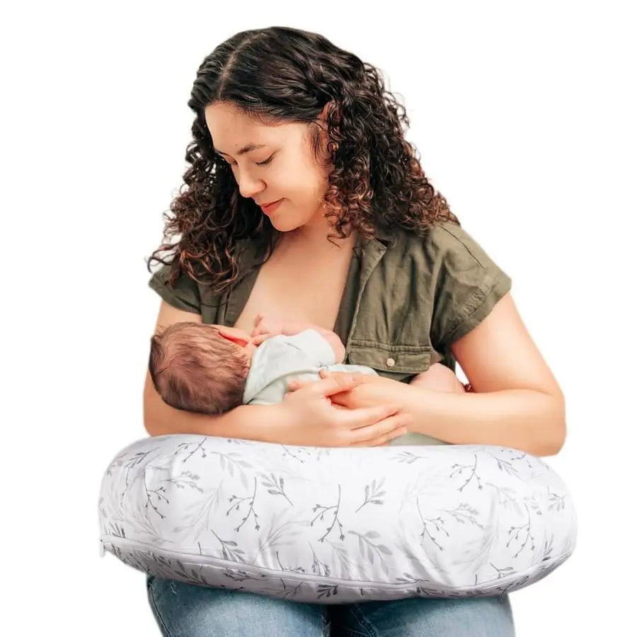 Ergonomic Nursing Pillow UShaped for Bottle and Breastfeeding Support