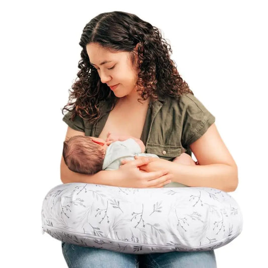Ergonomic Nursing Pillow UShaped for Bottle and Breastfeeding Support