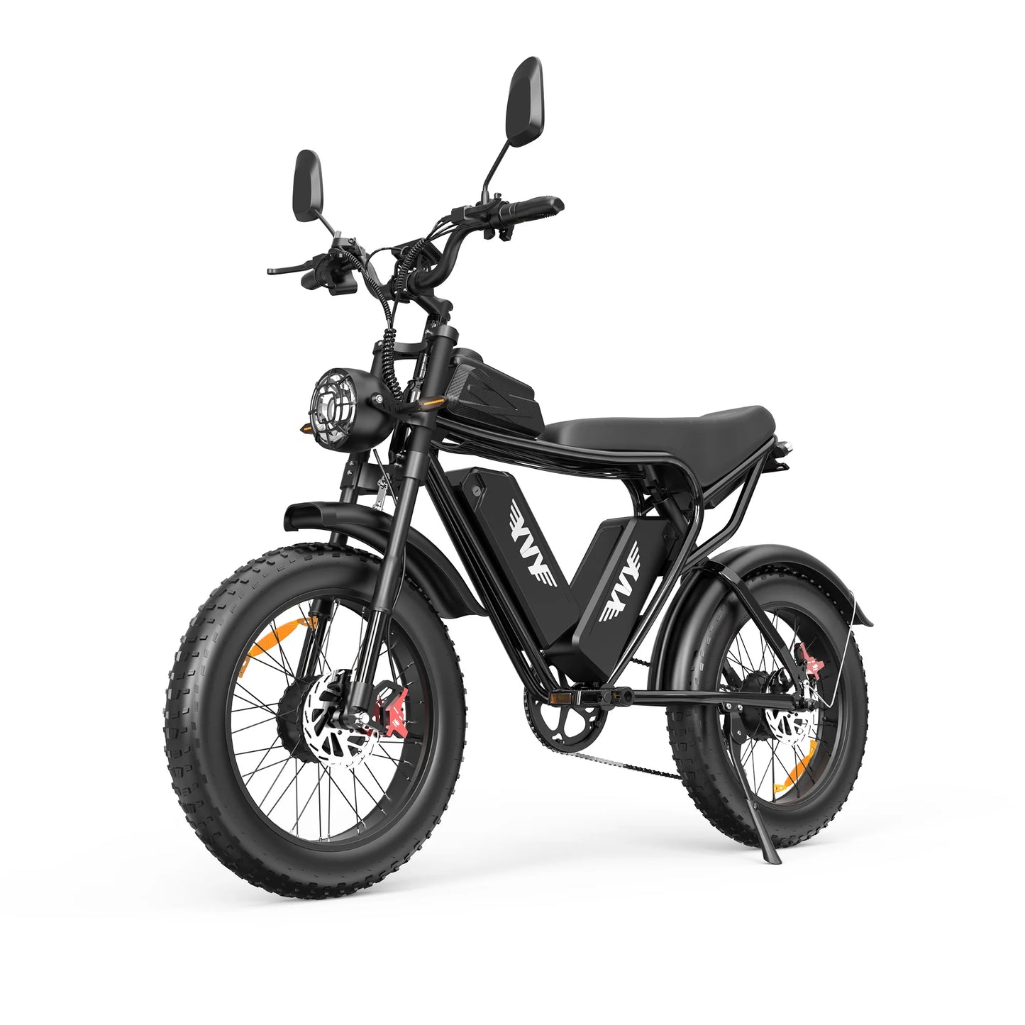 YVY Q20PRO Dual Motor Electric Bike 2000W 52V 40Ah
