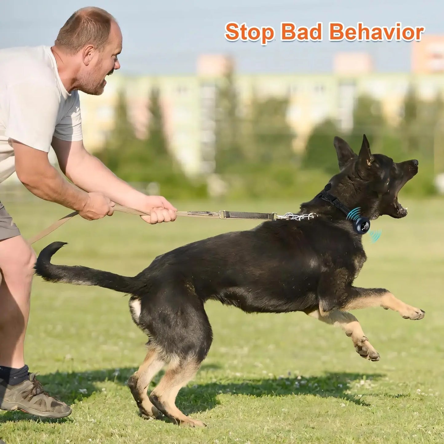 Neoally 2 in 1 Dog Training and Bark Control Collar: Smart Anti Barking Collar with and with No Remote for 5-150 lbs Small