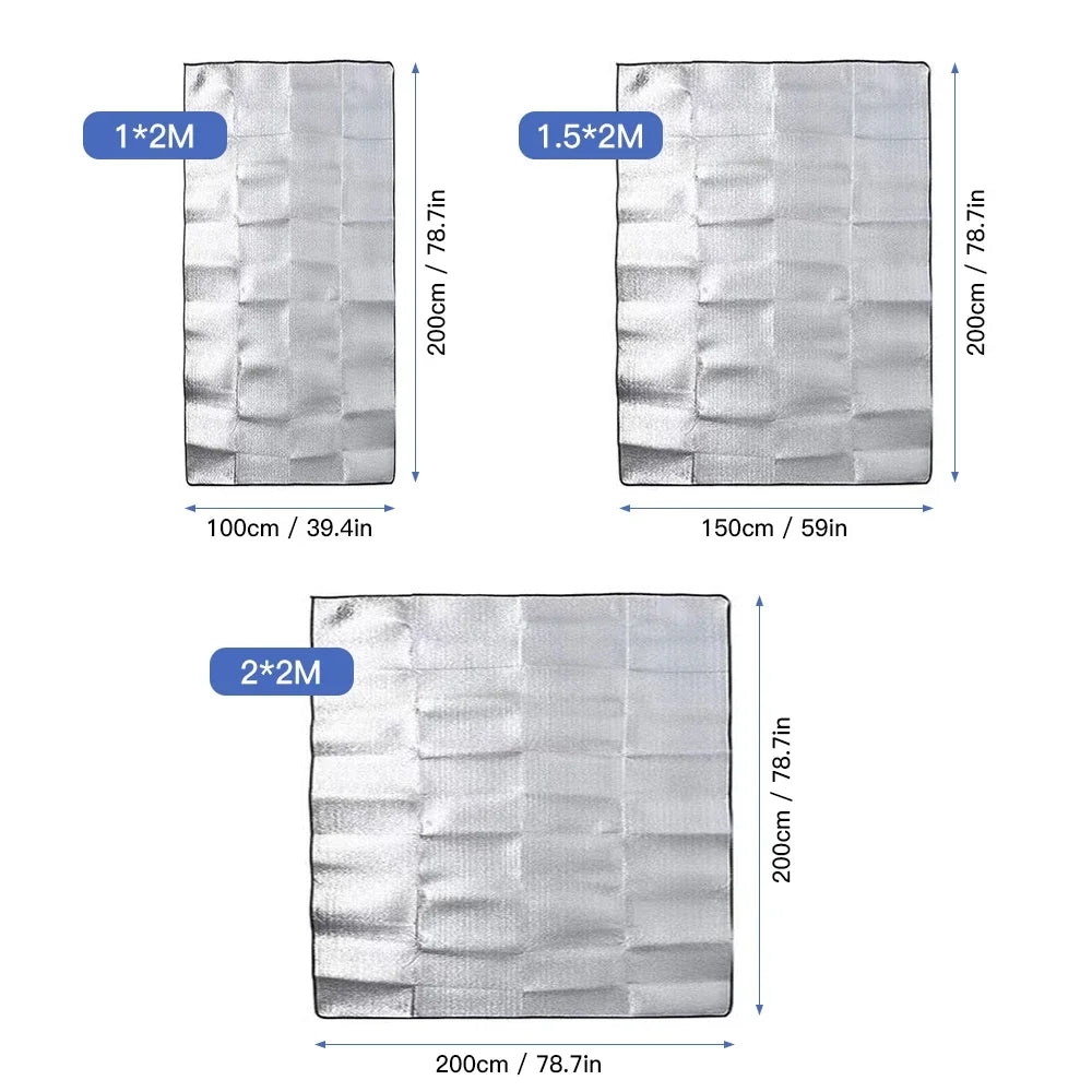 Ultralight Waterproof Camping Mat And Picnic Blanket For Outdoors