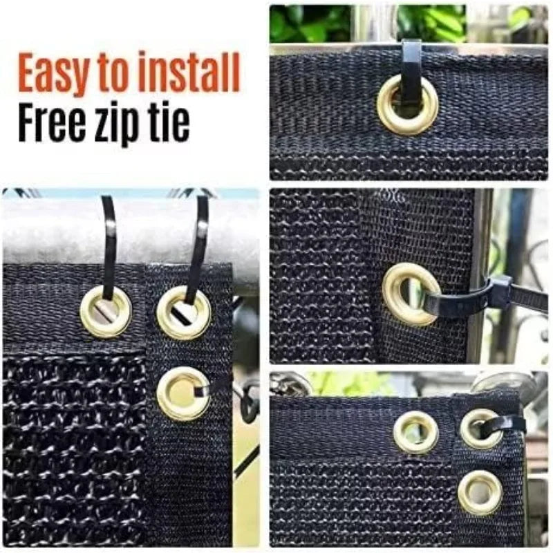 Heavy Duty Fence Cover Privacy Screen For Garden And Backyard