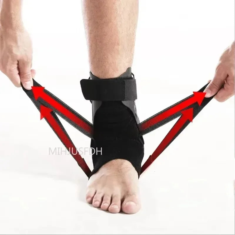Ankle Brace for Sprained Ankle Support with Side Stabilizers for Men Women Ankle Splint Stabilizer Recovery Tendonitis Health