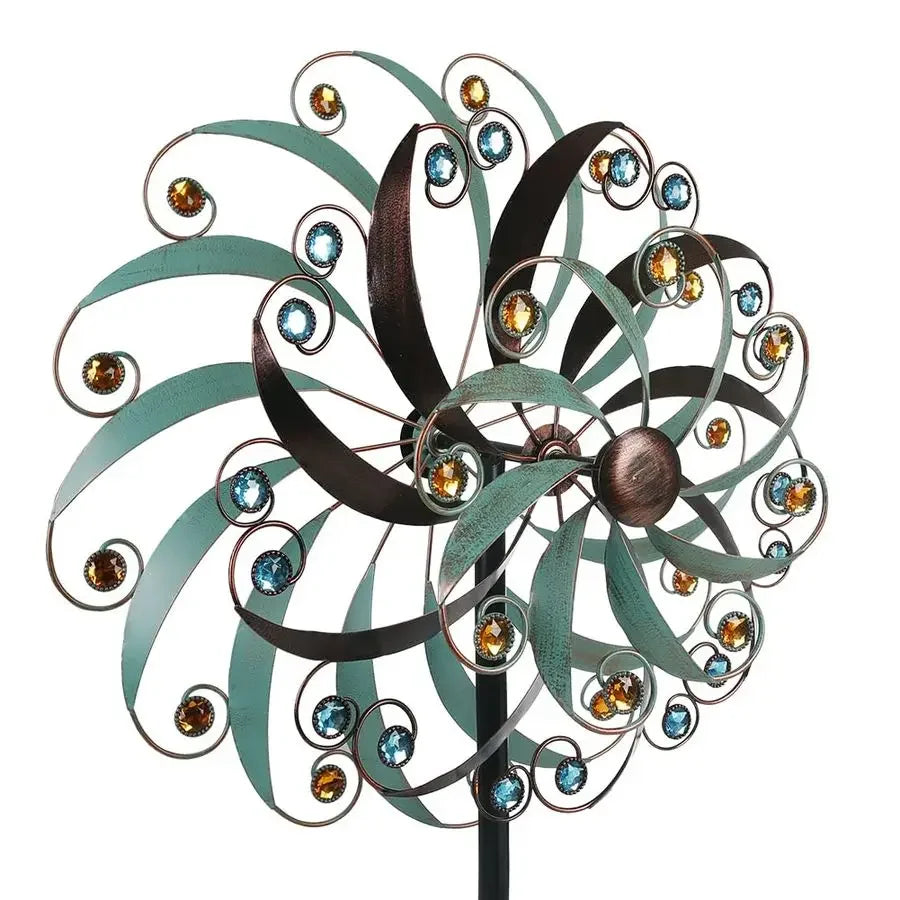 Large Metal Wind Spinners for Outdoor, Metal Yard Art Wind Sculptures amp Spinners for Yard and Garden Decorations 20x80 Inches
