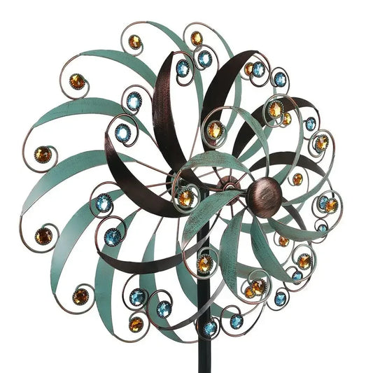 Large Metal Wind Spinners for Outdoor, Metal Yard Art Wind Sculptures amp Spinners for Yard and Garden Decorations 20x80 Inches