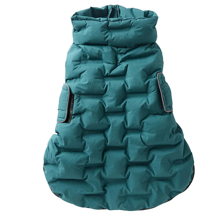 Windproof and Warm Dog Coat Comfortable and Soft  Dog Jacket Cold and Wind-resistant Down-like Cotton-padded Dog Apparel