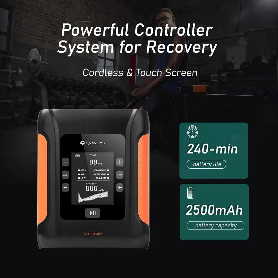 Cordless Air Leg Recovery System With Sequential Compression