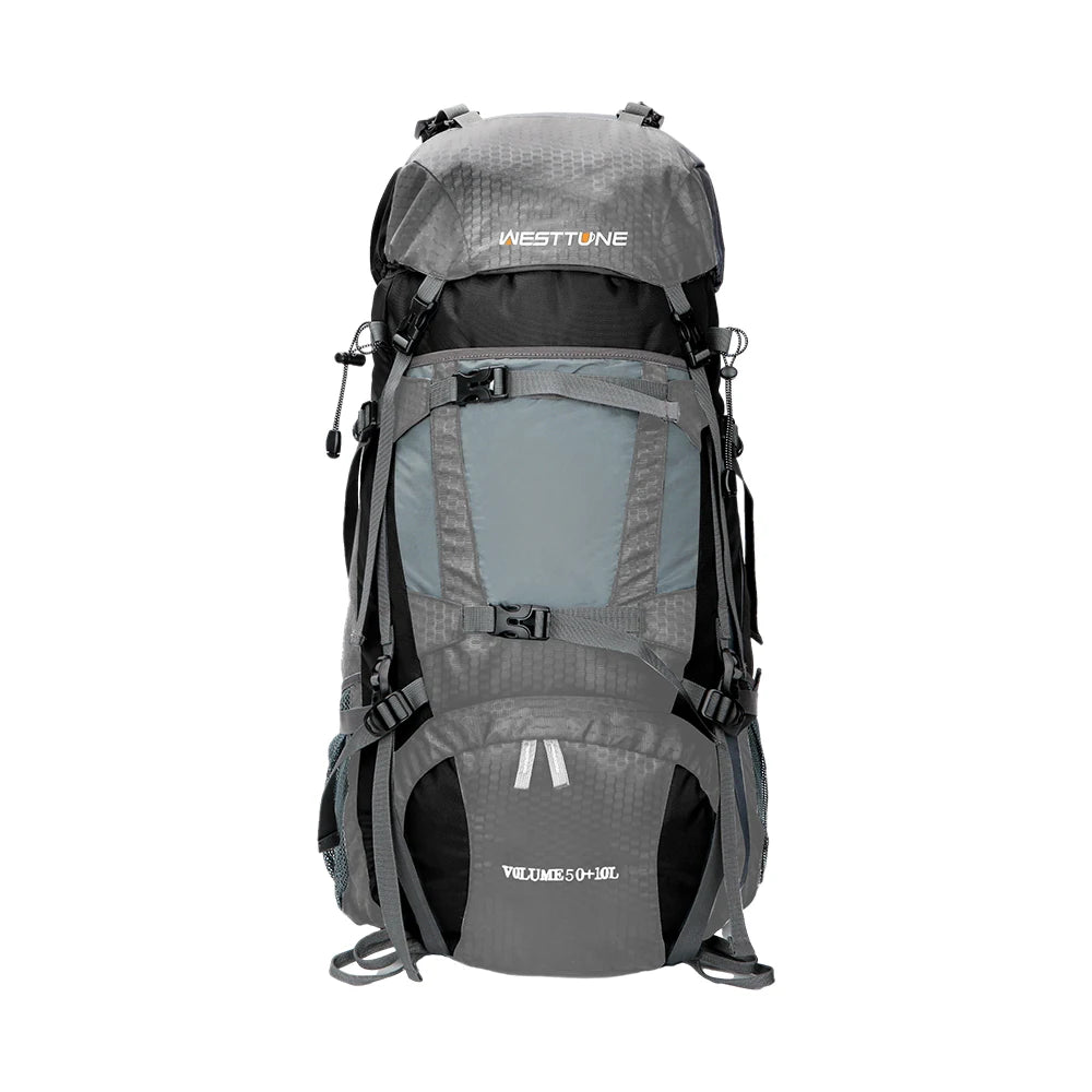 WEST TUNE Explorer Internal Frame Backpack for Hiking Rain Cover