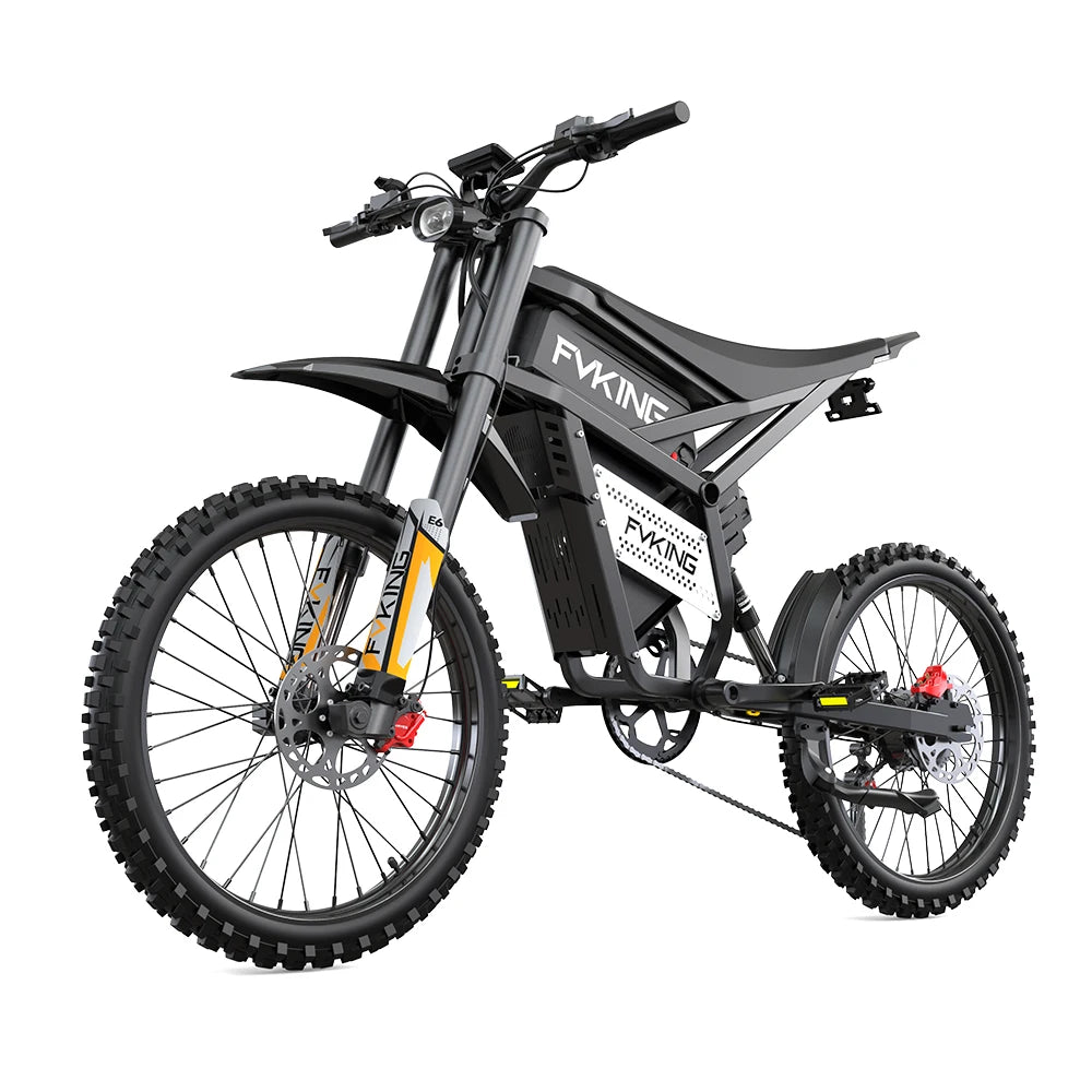 Dual 20Ah Battery 2900W 52V Electric Mountain Bike Off Road