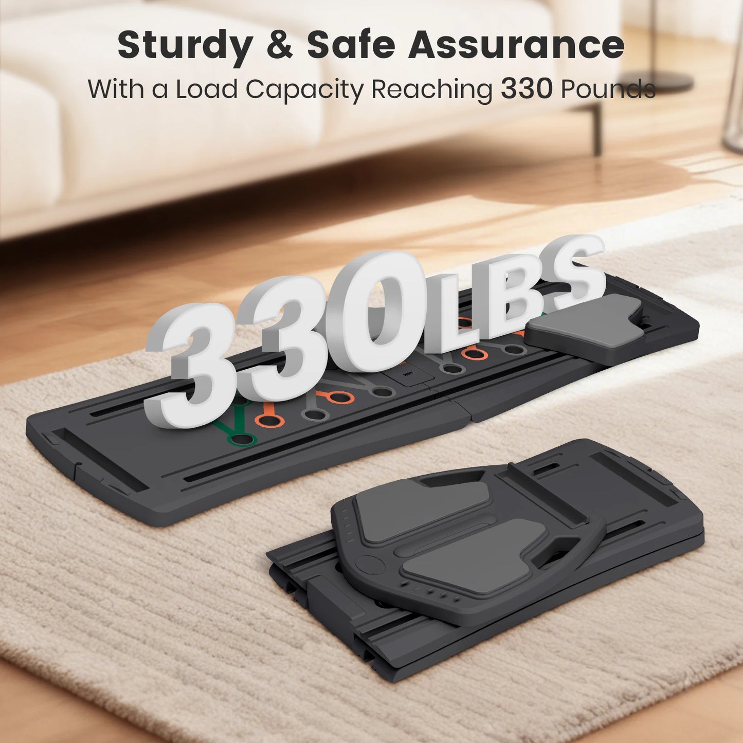 Portable 7-In-1 Foldable Pilates Board For Full-Body Core Training