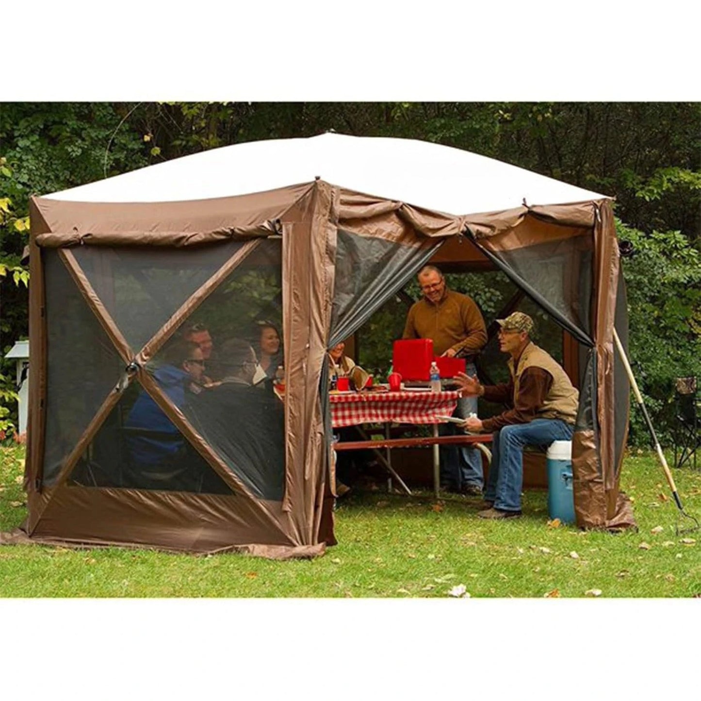 Pop Up Screen Tent Outdoor Gazebo Canopy Pavilion Foldable Portable